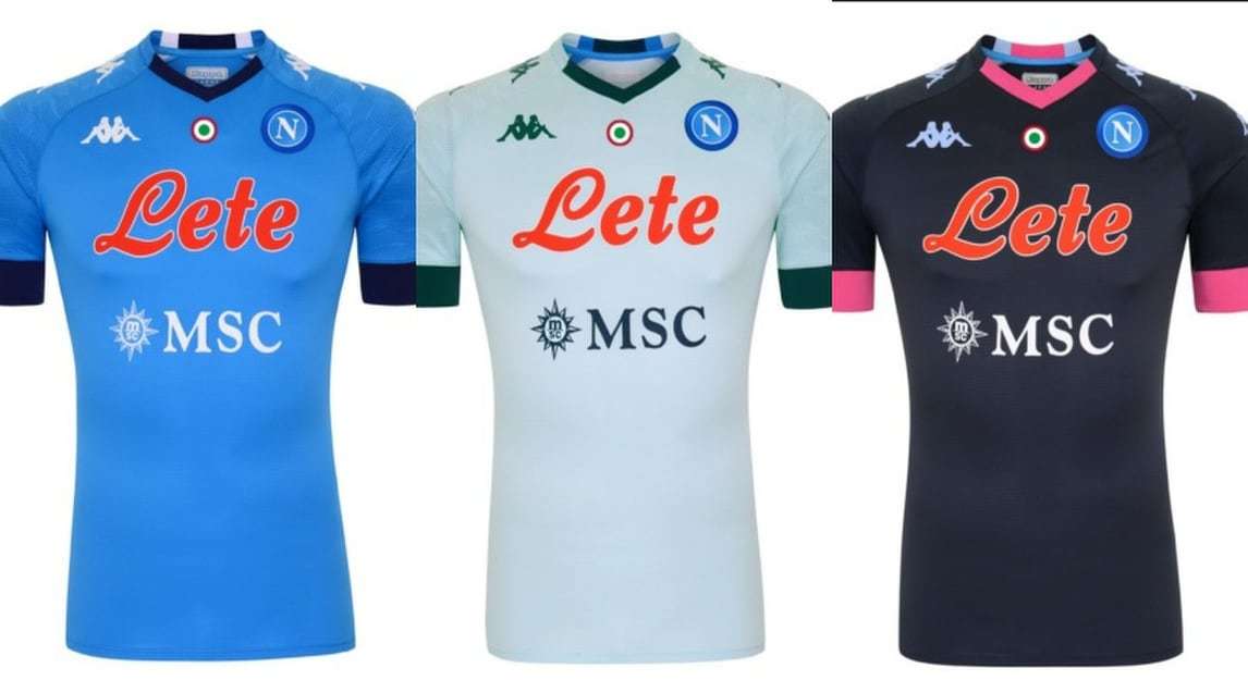 Napoli, sul web spuntano indiscrezioni sulle nuove maglie