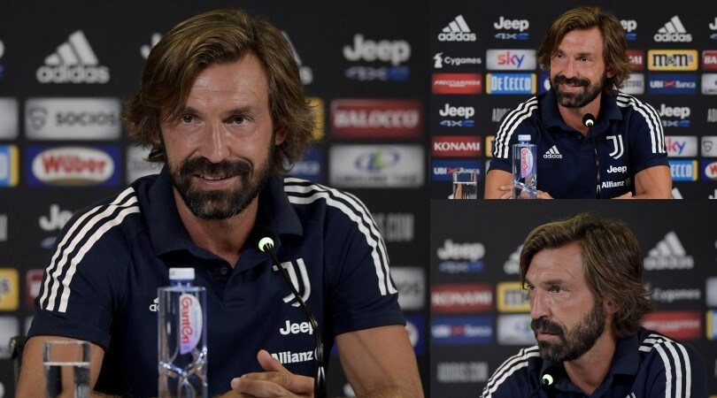 Juve, inizia l’era Pirlo: le foto della conferenza