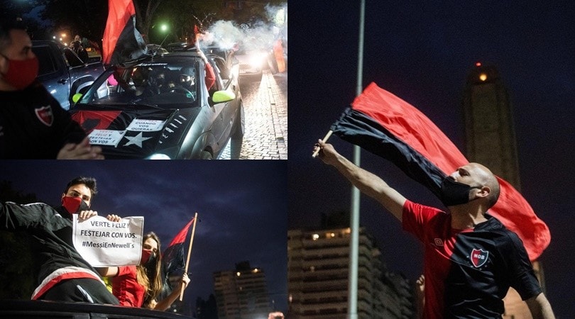 Messi, i tifosi del Newell's in piazza: sognano il ritorno a Rosario