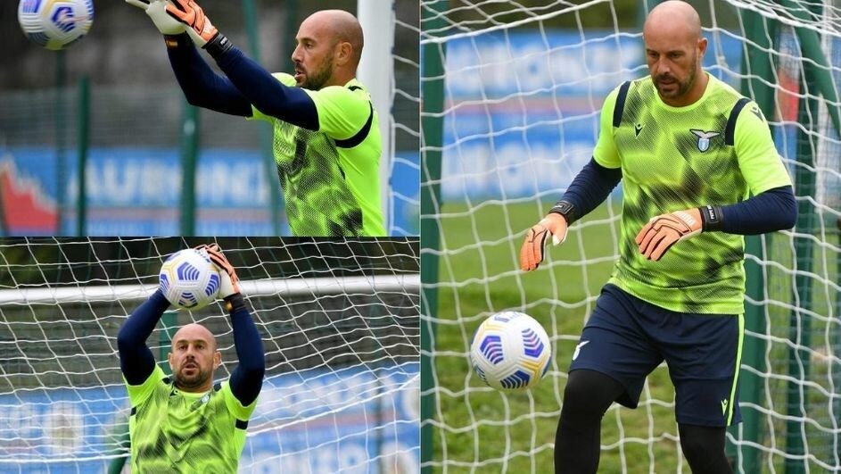 Reina: che grinta! L'allenamento del nuovo portiere della Lazio