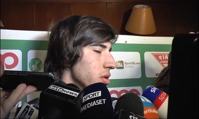 Tonali diceva: "Da piccolo tifavo Milan"