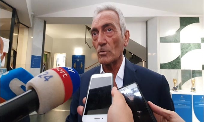 Gravina: "Tifosi allo stadio? Il test è la Supercoppa Europea"