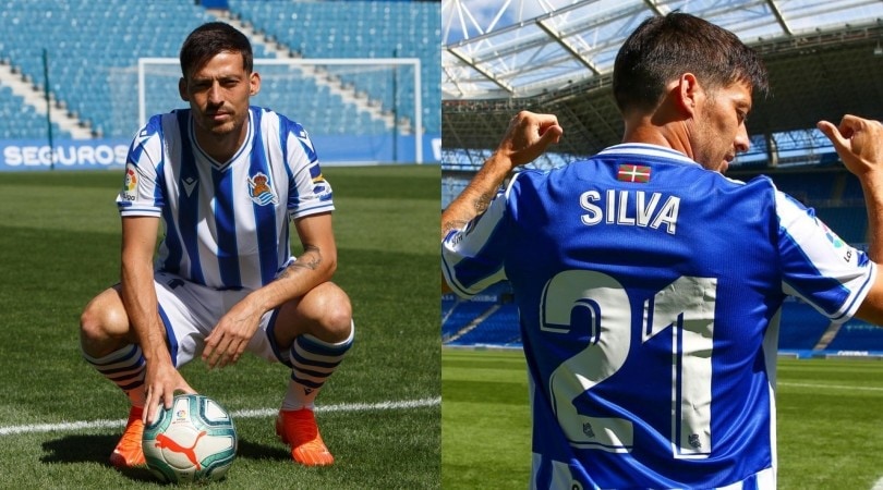 Real Sociedad, David Silva si presenta con la sua 21