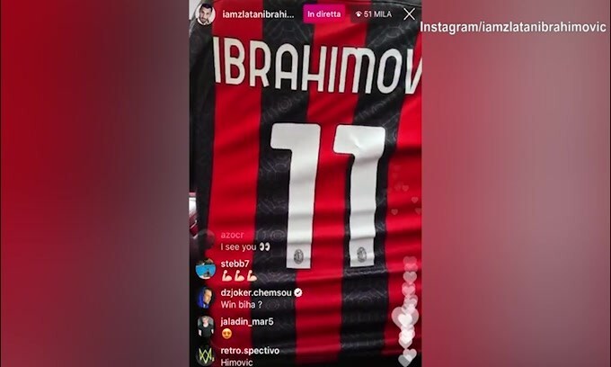 Milan, Ibra annuncia il numero di maglia via social