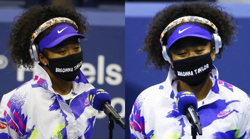 Us Open, la Osaka in campo con la mascherina per Breonna Taylor
