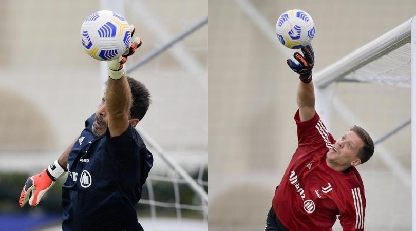 Juve, super lavoro per Buffon e Szczesny agli ordini di Pirlo