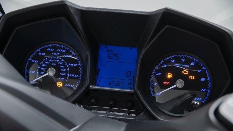 Kymco Downtown 350i TCS, la sicurezza al primo posto