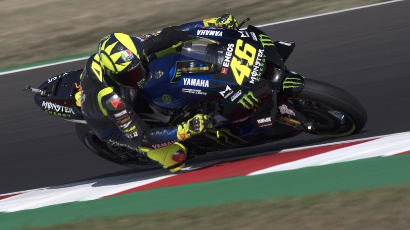Gp San Marino: Quartararo il più veloce nelle libere 4, Rossi 8°