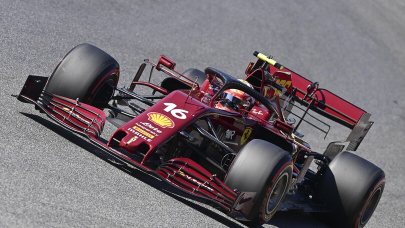Ferrari, Leclerc: "Quinto posto in griglia sorprendente, sono contento"
