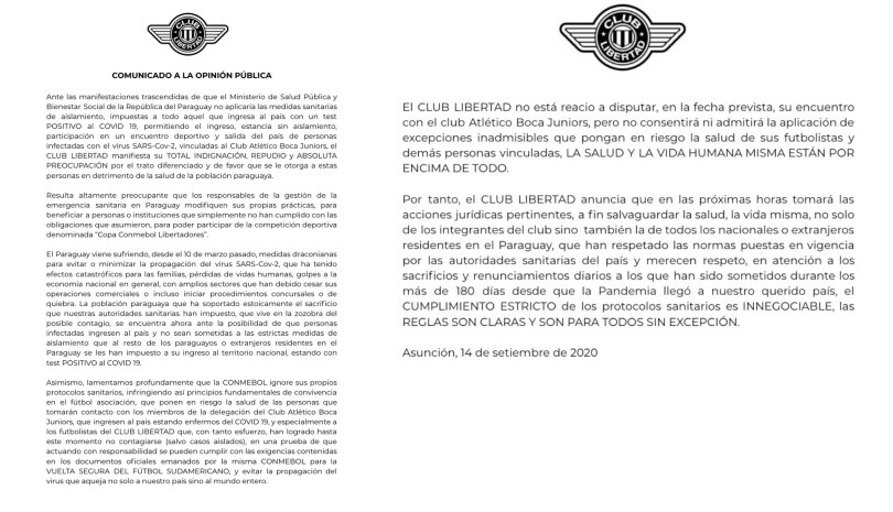 Bufera Boca Juniors: autorizzato a schierare calciatori positivi al Coronavirus!