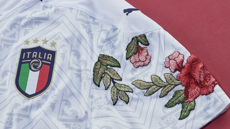 PUMA  e The Football Gal presentano tre maglie FIGC tributo alla cultura italiana