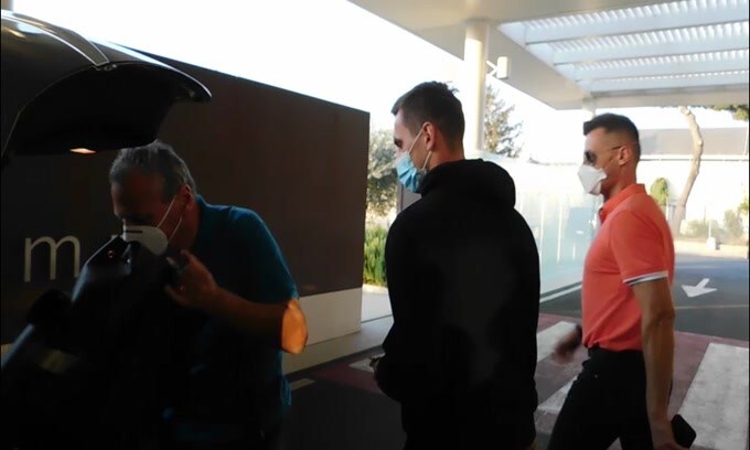 Milik, atterra a Ciampino e va a Napoli