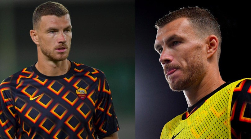 Roma, Dzeko resta in panchina contro il Verona per tutta la partita