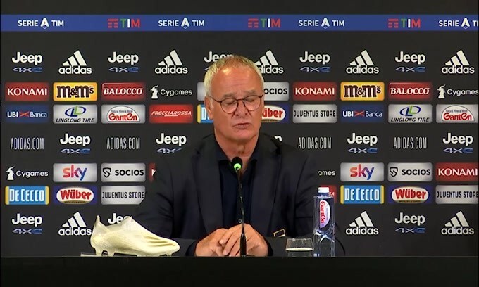 Ranieri: "La Juve giocava, noi guardavamo"