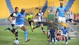 Parma-Napoli, Osimhen super: la sua gara in numeri