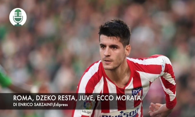 Roma, Dzeko resta. Juve, ecco Morata