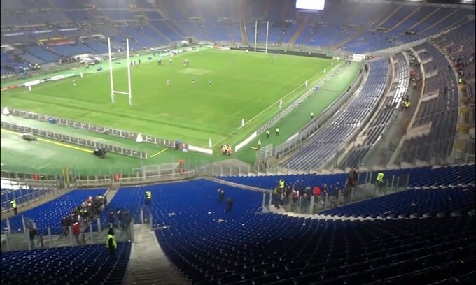 Stadio Olimpico, ammessi 1000 tifosi per Roma-Juve e Lazio-Inter