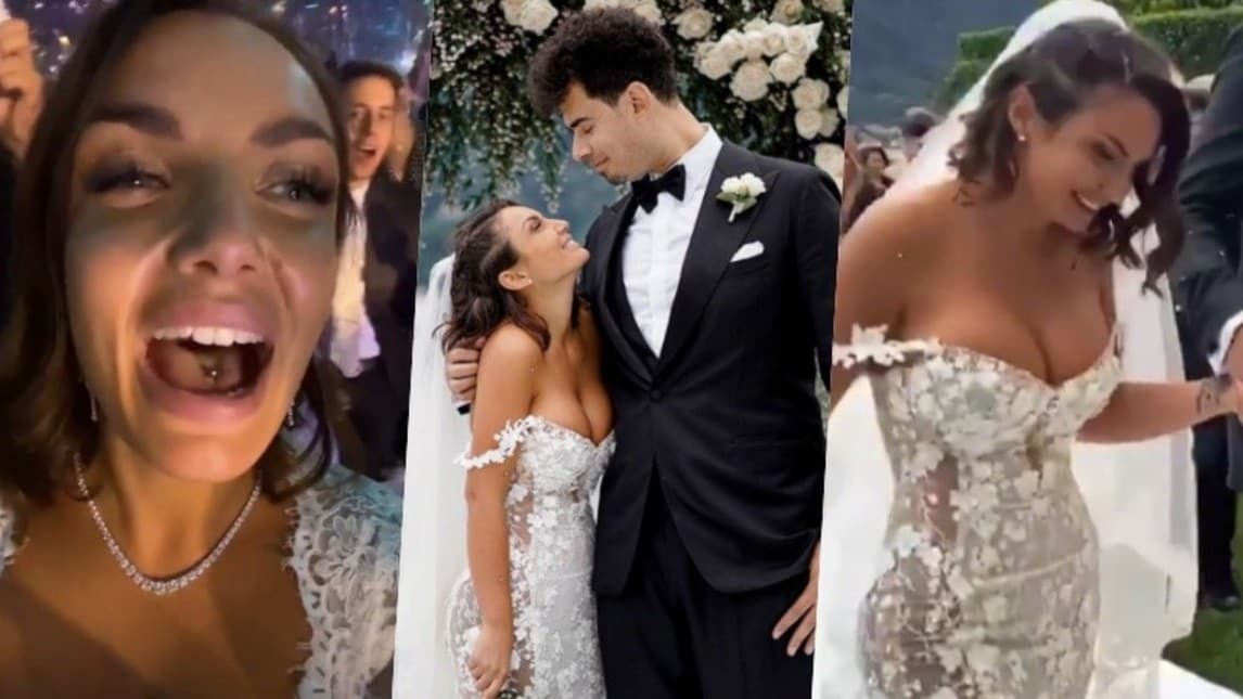 Elettra Lamborghini, il matrimonio con Afrojack fa impazzire i social