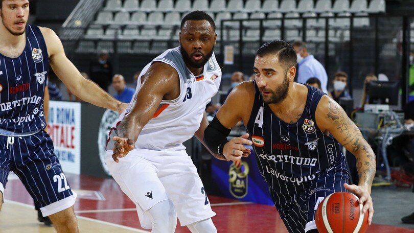 Vince la Virtus Roma, piegata la Fortitudo 81-76