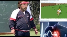 Da Oronzo Canà a Homer Simpson, Pirlo preso di mira sui social