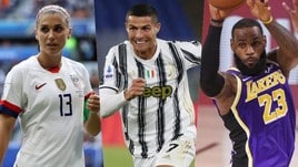"Da Ronaldo a LeBron James: ecco i 20 sportivi più influenti"