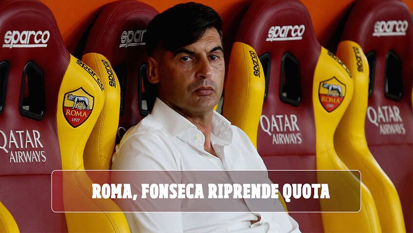 Roma, Fonseca riprende quota: i complimenti di Friedkin