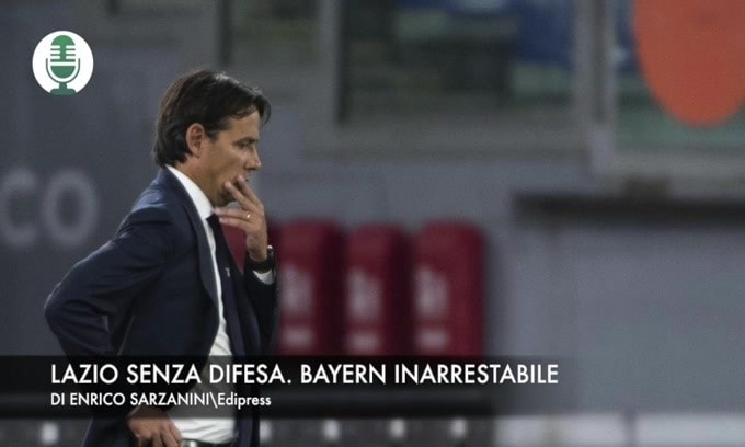 Lazio senza difesa. Bayern inarrestabile