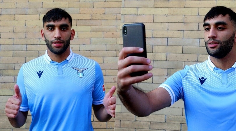 Lazio, ecco le prime foto di Fares con la maglia biancoceleste