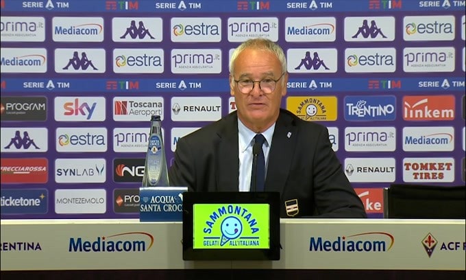 Ranieri elogia Quagliarella: "Mi piace quando ha sangue nelle vene"