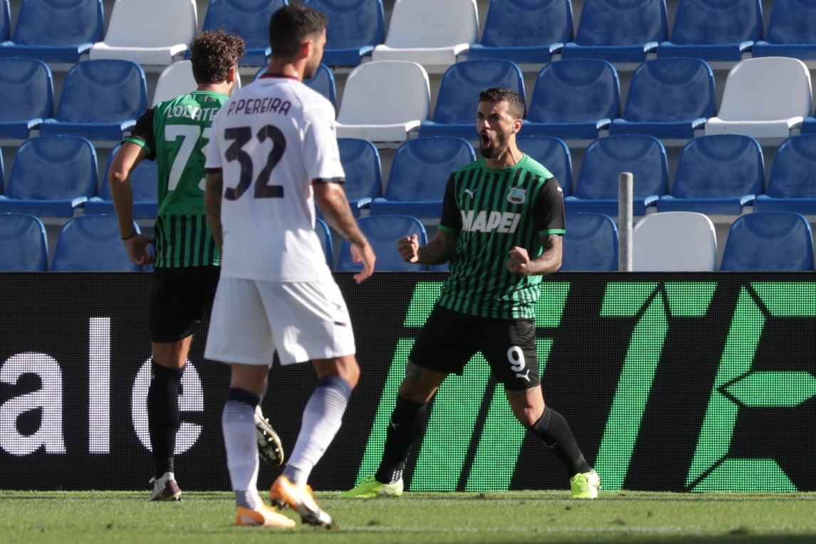 Caputo, che doppietta! Il Sassuolo cala il poker con il Crotone