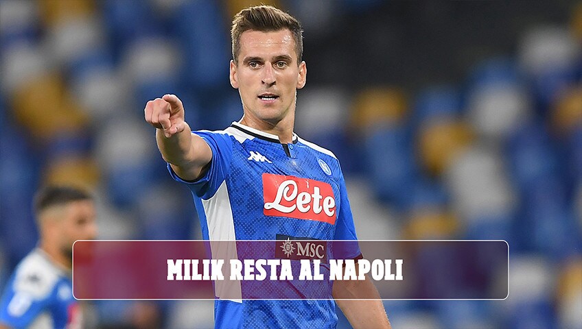 Incredibile Milik, resterà solo fino a gennaio!