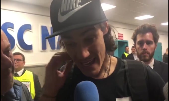 Cavani ha avuto il coronavirus