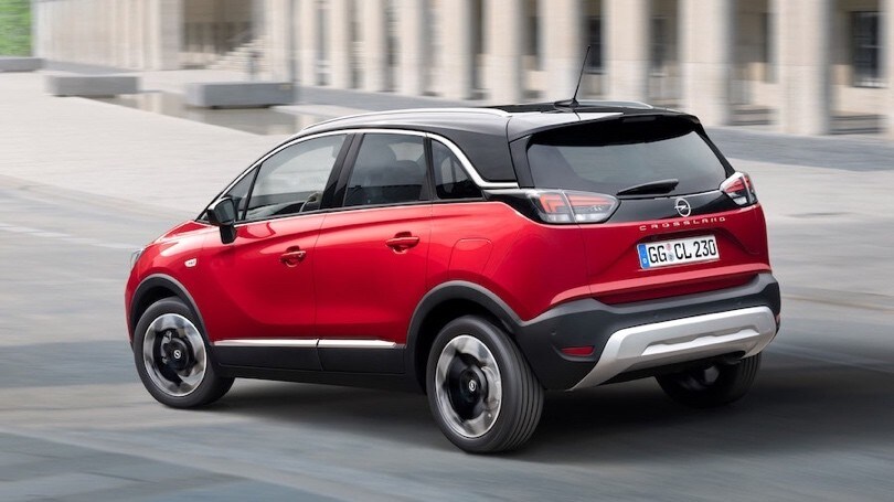 Opel Crossland restyling: foto