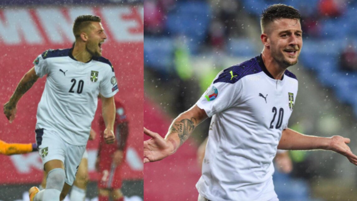 Milinkovic-Savic, che doppietta con la maglia della Serbia
