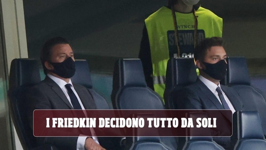 Roma, dallo stadio al nuovo ds: i Friedkin decidono tutto da soli