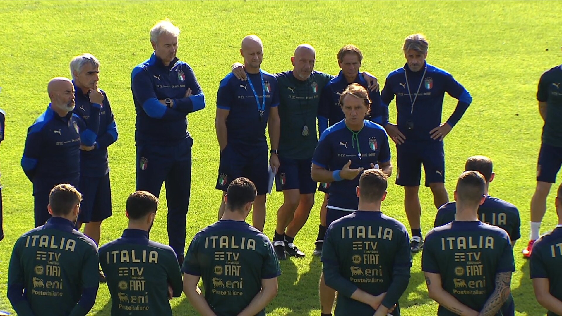 L'allenamento prima della partenza