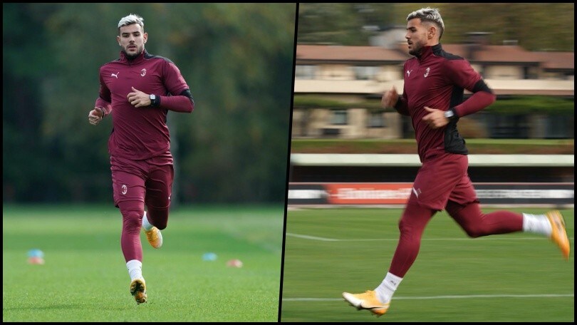 Milan, Theo Hernandez scalda i motori in vista del derby contro l'Inter