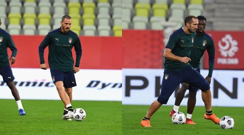 L'Italia è in Polonia, Bonucci e Chiellini per blindare la difesa azzurra