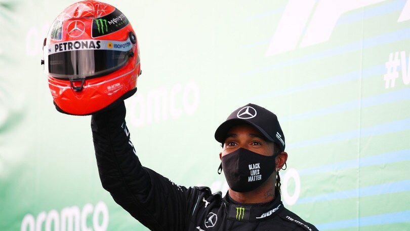 Gp Eifel, Hamilton: "Orgoglioso di aver eguagliato Schumacher"