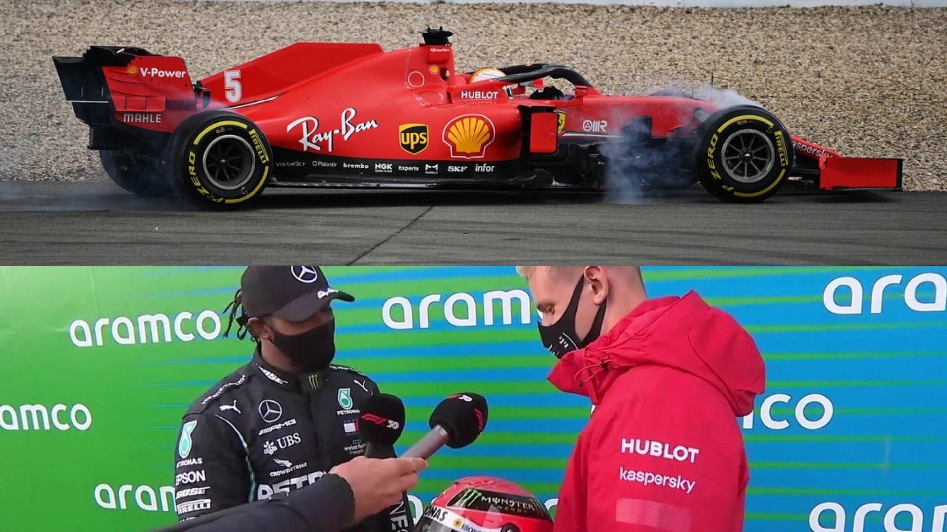 Hamilton come Schumacher, Ferrari tra la nebbia e...: il Top e Flop in Germania VIDEO