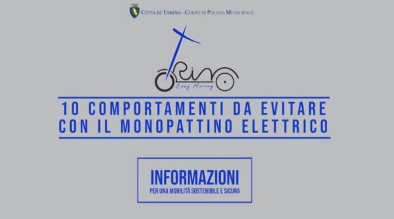Dieci comportamenti da evitare con il monopattino elettrico | VIDEO