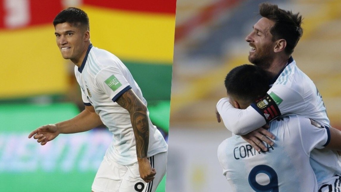 Super Correa con l'Argentina: gol e abbraccio con Messi!