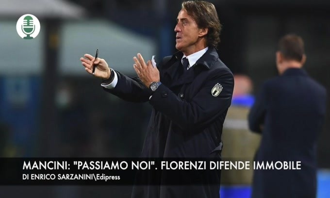 Mancini: "Passiamo noi". Florenzi difende Immobile