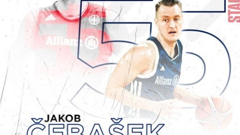 Allianz Trieste, ingaggiata l'ala-guardia Jakob Cebasek