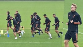 Juve, Pirlo ritrova De Ligt: rifinitura alla Continassa in vista della Dinamo Kiev