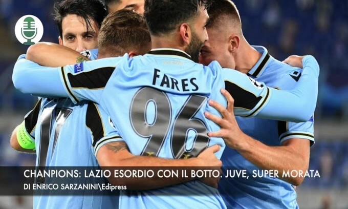 Champions: Lazio da urlo. Juve, Morata scatenato