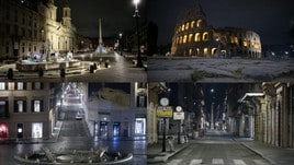 Coronavirus Roma, il coprifuoco: scene da film