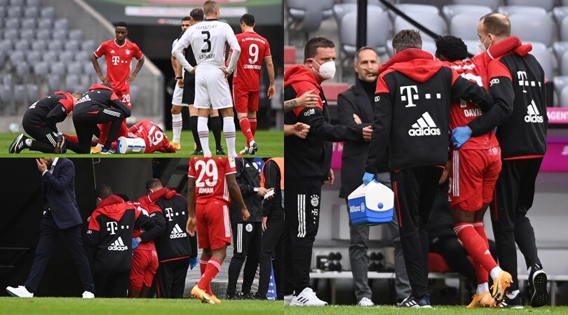 Davies spaventa il Bayern: caviglia ko dopo soli 3'