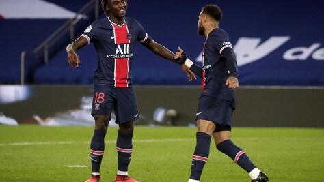 Kean, messaggio a Mancini: nella Top 11 di Ligue 1