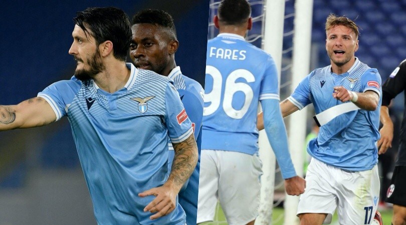 Lazio, che fatica con il Bologna! Ma Luis Alberto e Immobile sono super